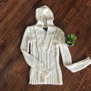 52 Weekends cream knitted sweater